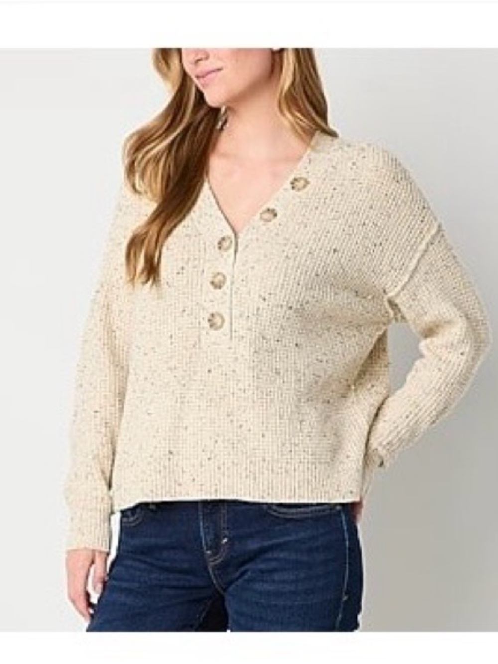 A.N.A. Crop Oversized Sweater Size 3x Worn Once